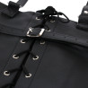 Ouch! Xtreme Camisole pour Bras Lace-Up Full Noire